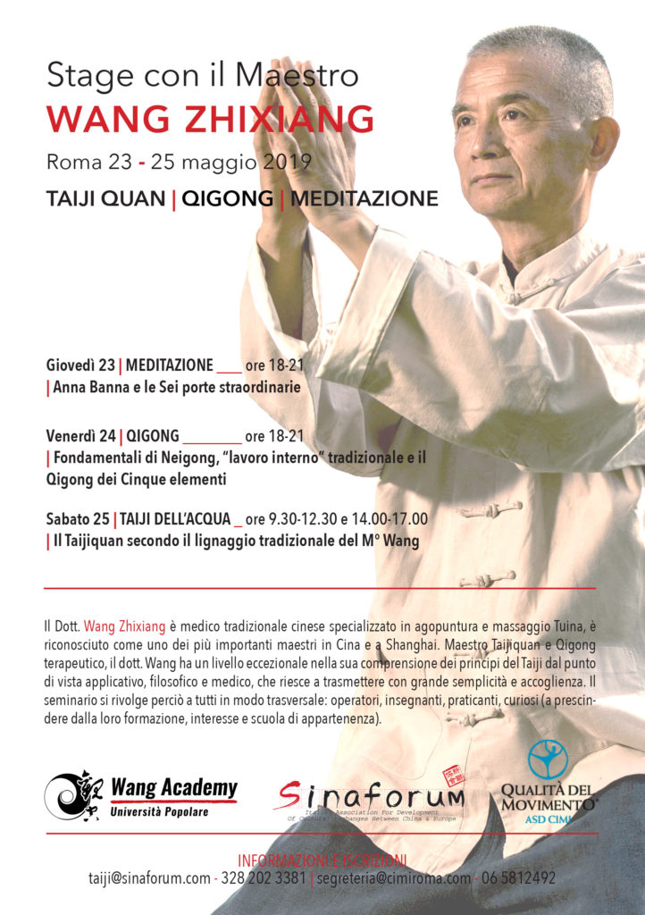 Stage con il Maestro Wang Zhixiang