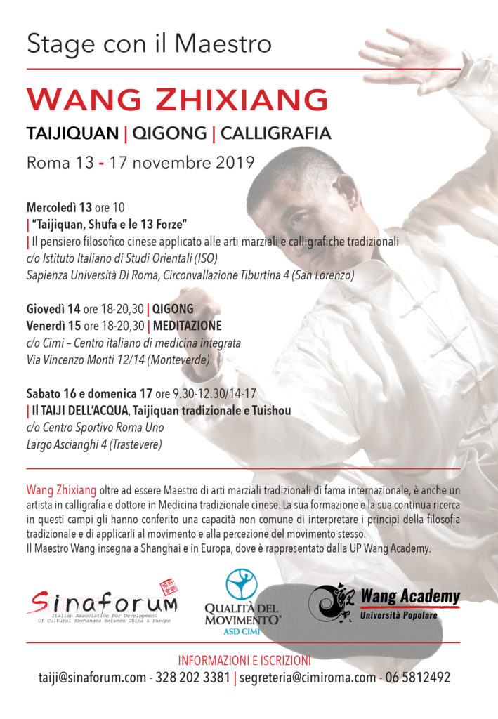 SEMINARIO MAESTRO WANG nov19